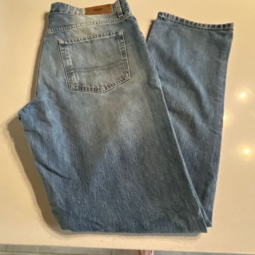Vintage Tommy Hilfiger Relaxed Baggy Loose Jeans Denim Pqnts Size 35/33
